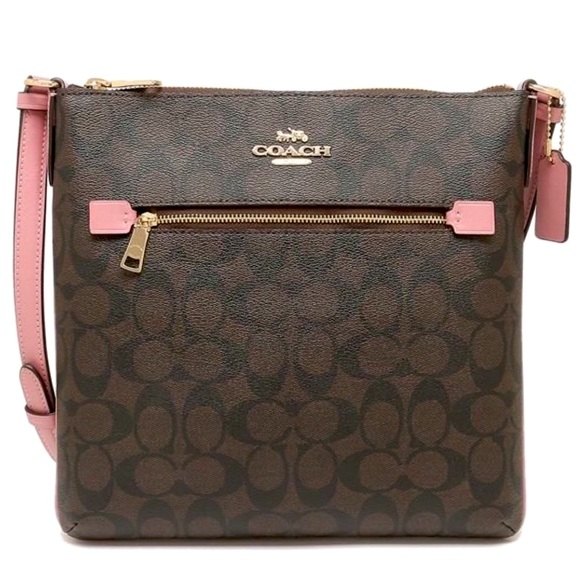 COACH Rowan File Bag In Signature Canvas - Picture 2 of 11